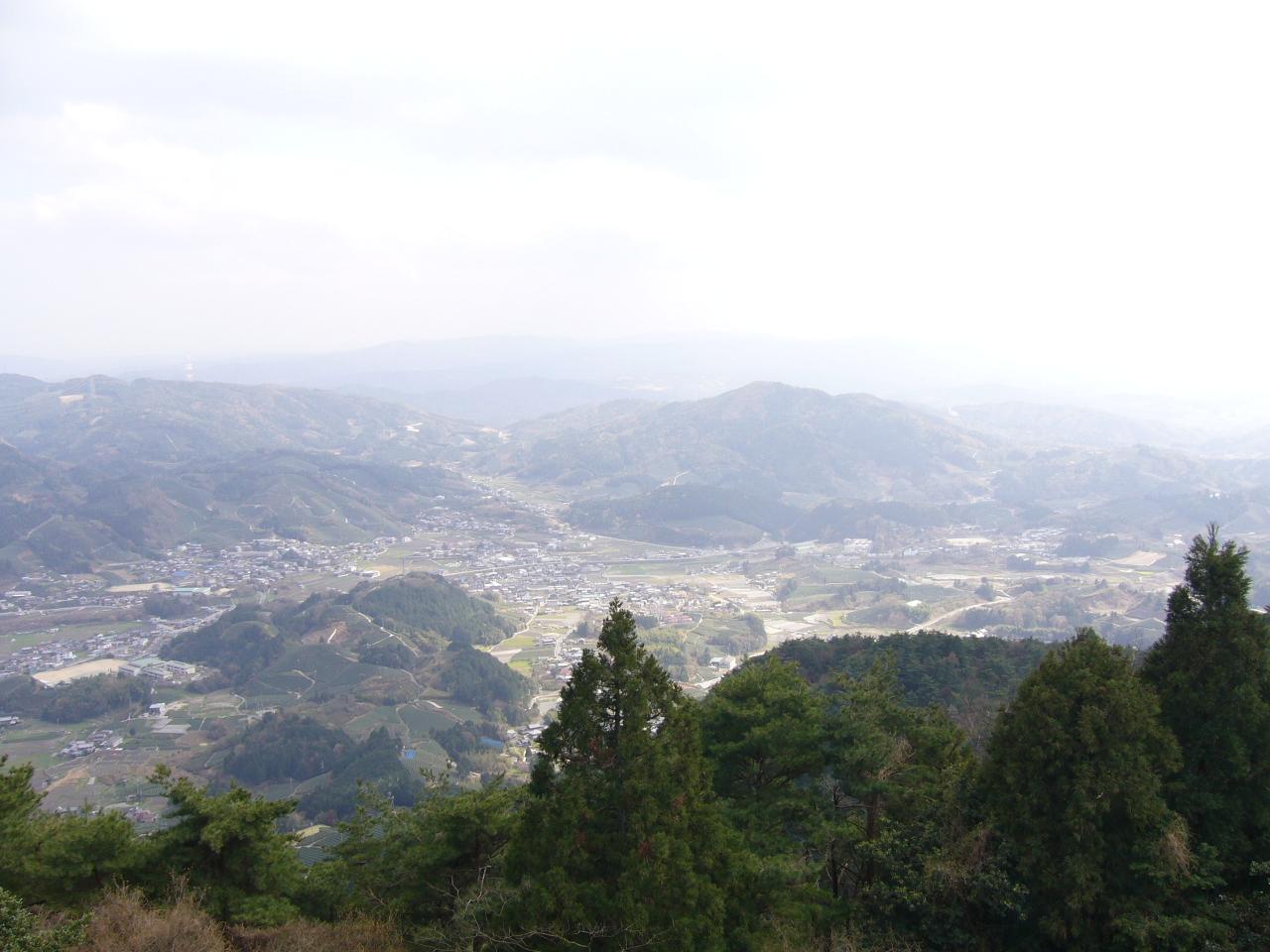 和束町全景を写した写真