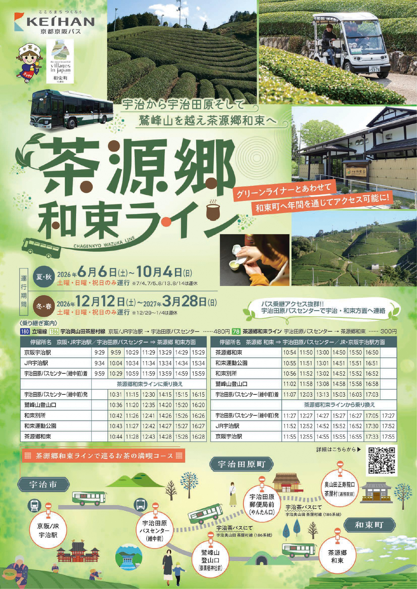 茶源郷和束ライン_チラシ表